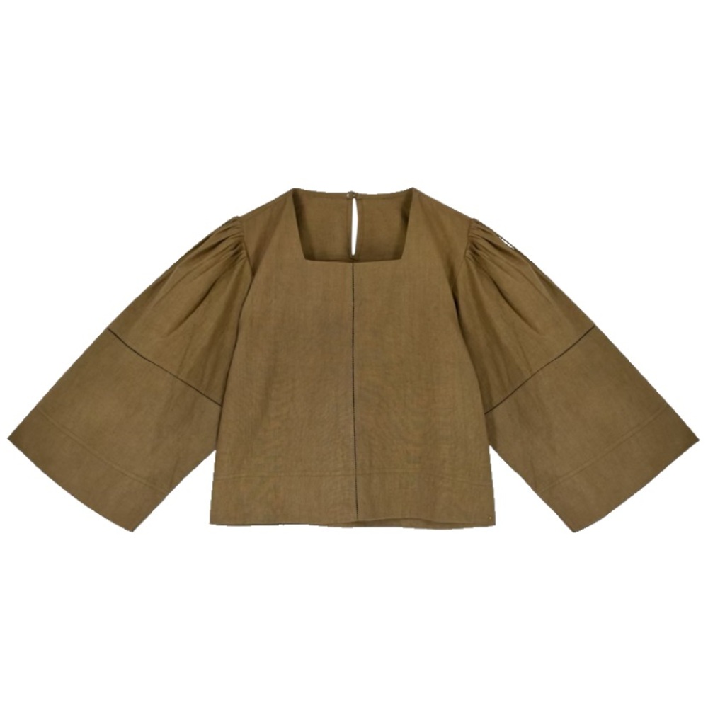 Mirth Provence Top in Tannin